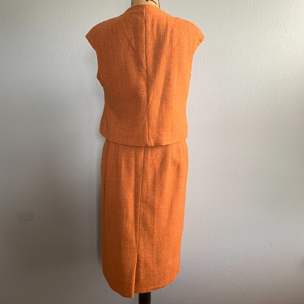 1950s Dalemoor MCM Skirt Set in Amber - Picture 5 of 11